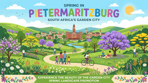Spring Landscape Promotion in Pietermaritzburg South Africa
