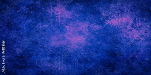 Abstract a mesmerizing and otherworldly space, with a dark blue texture punctuated by soft pink hues, creating a universe of dreamlike abstraction.