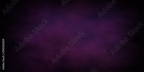 Abstract an elegant and dramatic gradient background, transitioning from deep black into rich, velvety shades of dark purple. Evoking a sense of mystery.