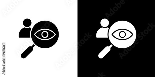 Visualization Icon Sheet Black And White