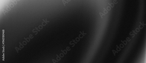 Abstract Dark Grainy Texture Background with Soft Gradient Light and Shadow