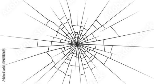 cracked glass, broken window