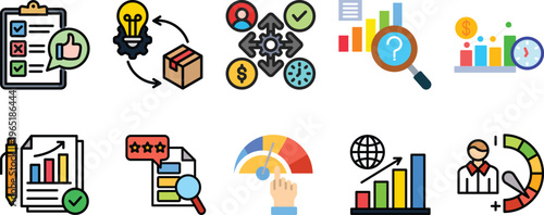 growth icon set. Editable stroke. Vector illustration.Self Improvement icon set contains including, motivation, leadership, brain, graduation, determine, improve, personal growth, learning.Candidate.