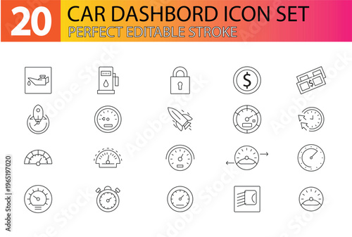 BEST DASHBOED LINE ICON DESIGN 