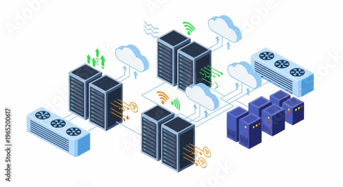 servers and data storage systems.