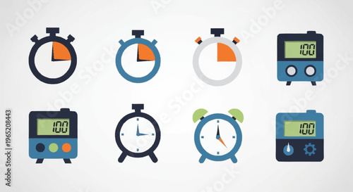 Ecommerce Diversified Clocks Showcase