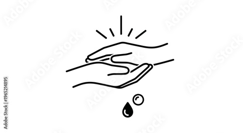 Caring Hands Offering Help and Support, Symbolizing Kindness and Compassion