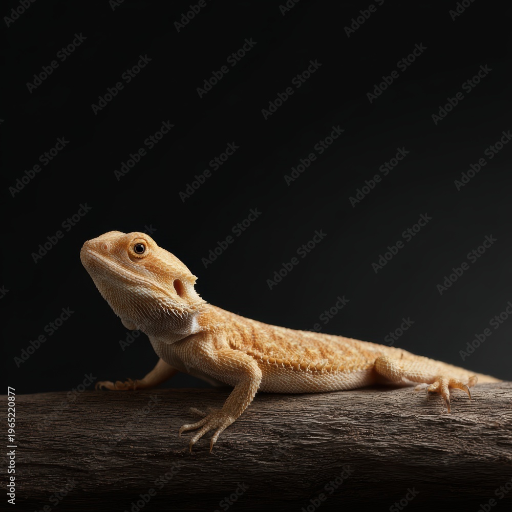 Obraz premium bearded dragon reptile exotic pet wildlife concept