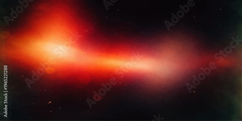 An abstract universe background features a bright nebula glow and shimmering stars within a dark cosmos design for a science illustration of a supernova explosion