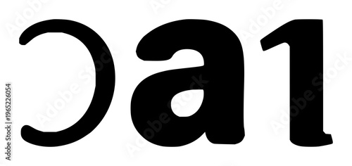 Dictionary alphabet icon set with solid black letters on white background featuring letters, typography, iconography with minimalist and black and white