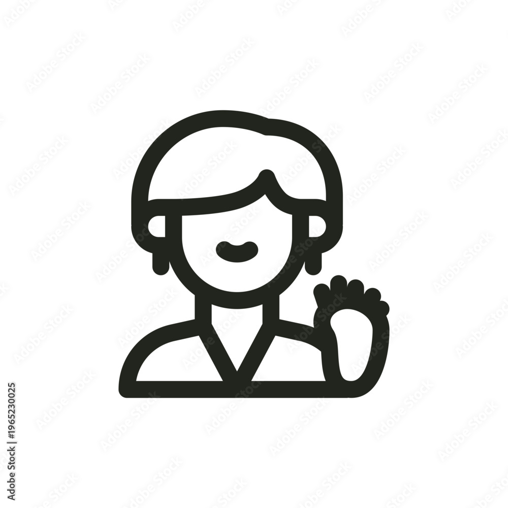 Fototapeta premium Podiatrist icon