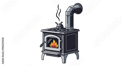 old gas stove