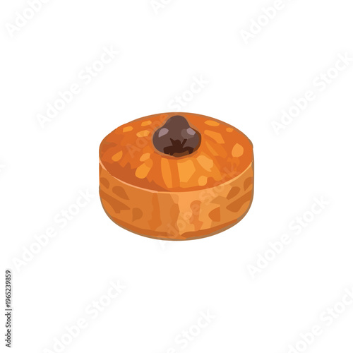 A delightful slice of strawberry cheesecake topped with fresh fruit.. sweet dessert