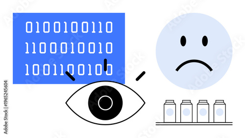 Data privacy concept. Data security is crucial in protecting personal information and digital assets. Data privacy ensures confidentiality in product integrity and online safety. Use cases
