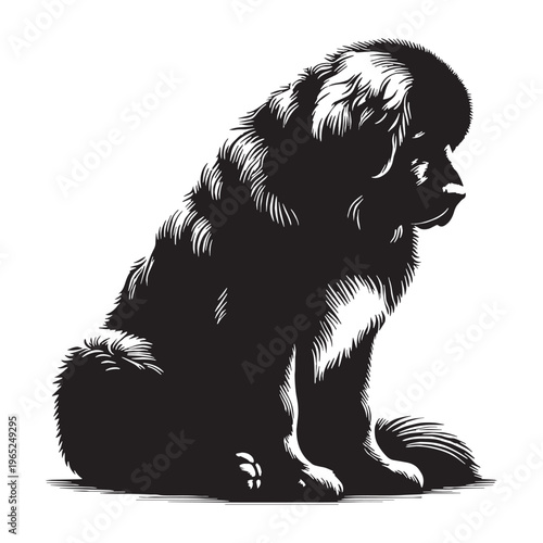 Pyrenean Mastiff giant guardian dog, gentle giant, loyal protector, Spanish mountain breed, livestock guardian, calm temperament, powerful build, family companion, brave watchdog, thick coat.