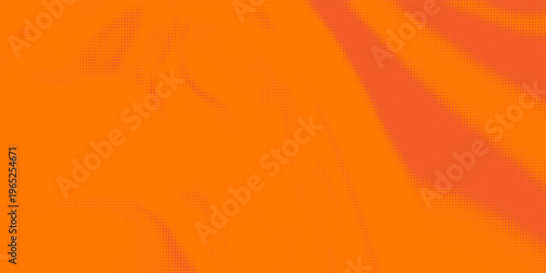 Vibrant Orange Abstract Halftone Pattern Background with Creative Dotted Gradient Texture and Retro Pop Art Style for Modern Graphic Design Web and Print Media Applications.