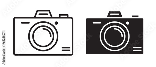 Camera icon graphic vector. icon collection