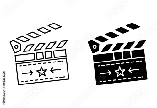 Casting call icon graphic vector. icon collection