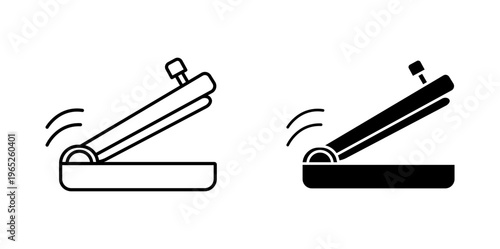 Guillotine icon graphic vector. icon collection