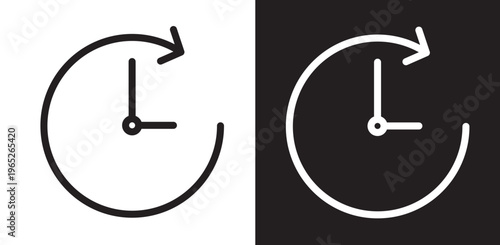 Time icon graphic vector. icon collection