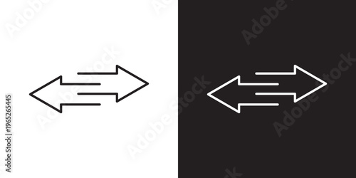 Transfer arrows icon graphic vector. icon collection