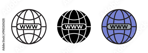 Website icon graphic vector. icon collection