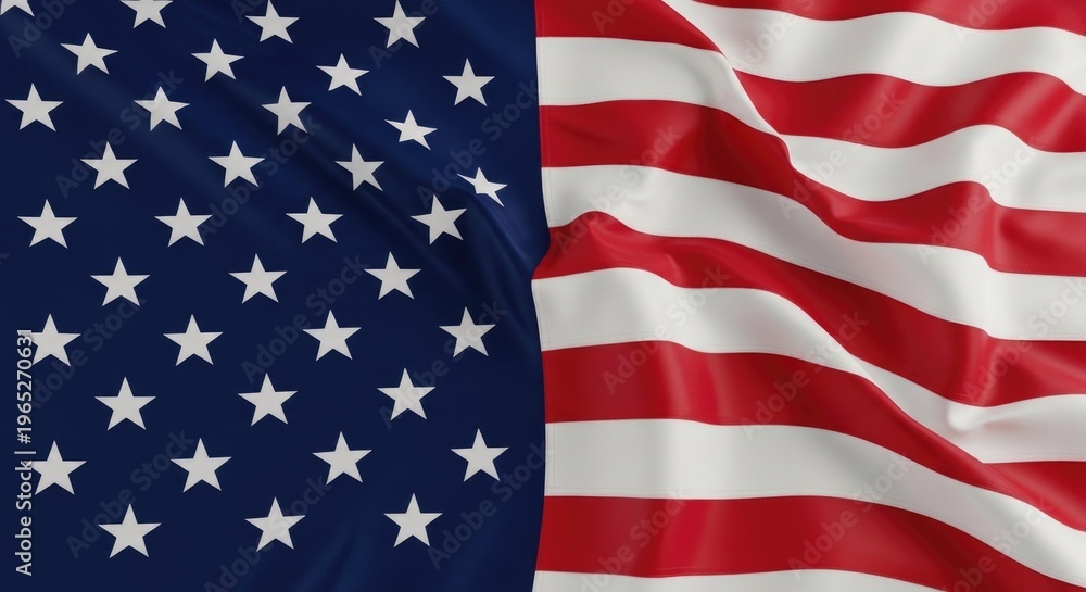Obraz premium Memorial day tribute honoring fallen heroes under the american flag