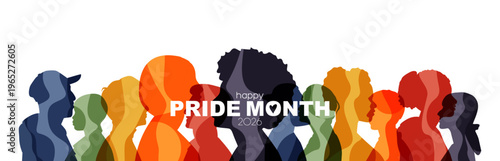 Happy Pride Month 2026 banner.