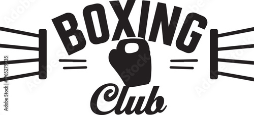 Boxing club, boxing logo, boxing icon, vector boxing