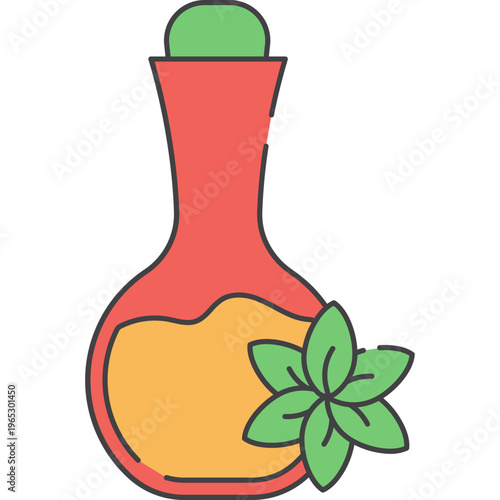 Essential Oil Bottle Icon