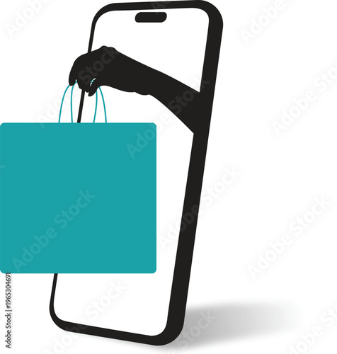 A Digital concept for branding a bag