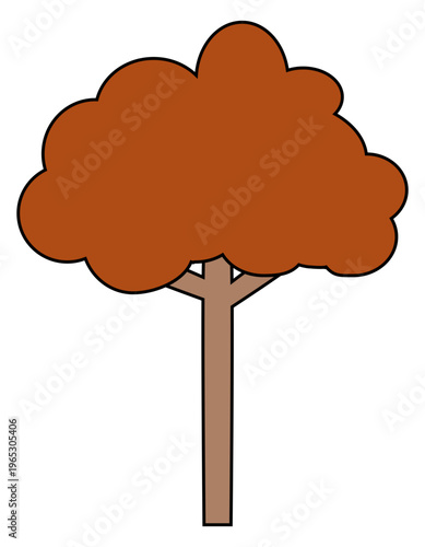 Autumn Tree Illustration

