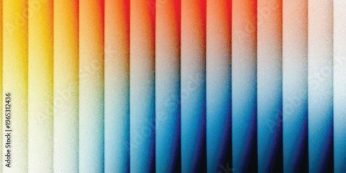 Ribbed glass background with abstract waves and glossy gradient texture. decorative patterns. abstract grainy background, noise texture poster header banner cover