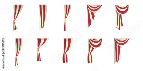 Circus Carnival Curtain