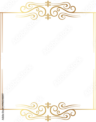 Elegant Line Divider Frame