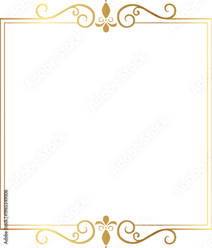 Elegant Line Divider Frame