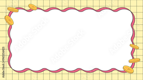 グリッドうねうね＆コイン　フレーム