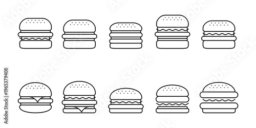 Burger Food Icon