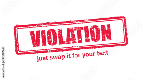 official stamp label red rubber stamp vector with distressed ink texture and clean frame, built for packaging, shipping labels, office paperwork, certification workflows, and commercial branding use.