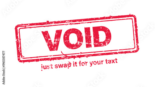 official stamp label red rubber stamp vector with distressed ink texture and clean frame, built for packaging, shipping labels, office paperwork, certification workflows, and commercial branding use.