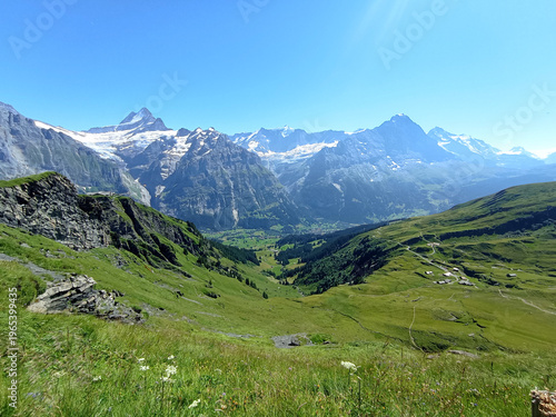 First Cliff Walk, Grindelwald, Suisse