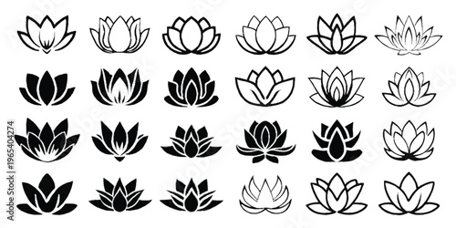 Playful collection of cartoonish animal faces with varied expressions and designs