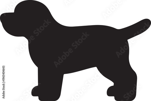 Labrador Retriever silhouette