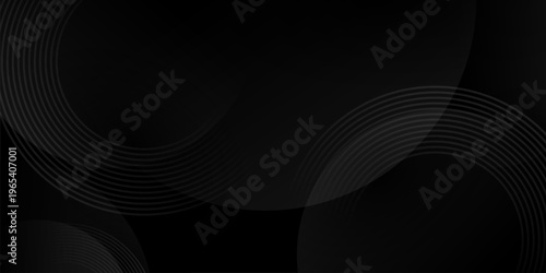 Modern abstract illustration on a black background.