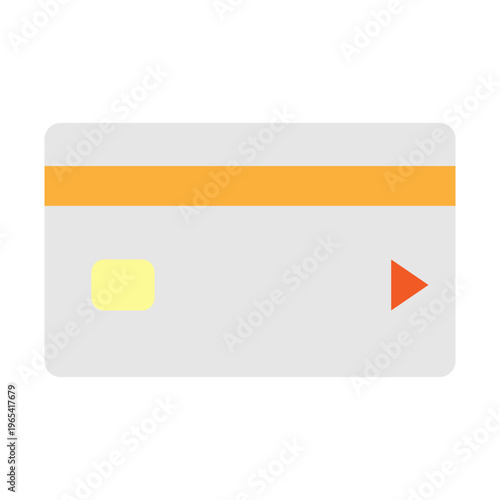 Credit Card Vector Flat Icon Design