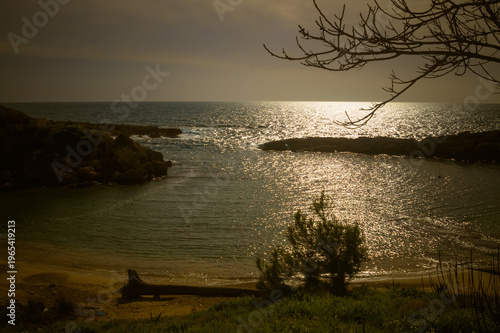 Canvastavla tramonto