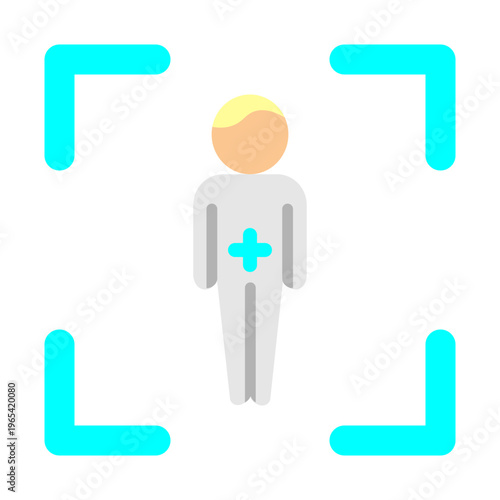 Focus Vector Flat Icon Design