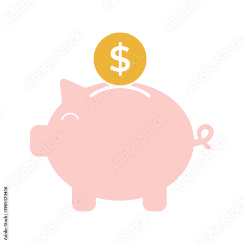 piggy bank illustration clip art