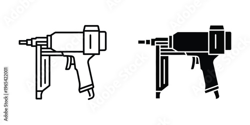 Comparison of spray gun designs for painting and coating applications