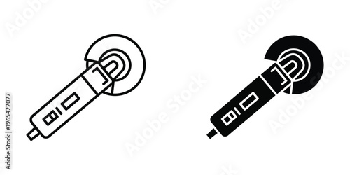 Two different types of circular saw blades with varying tooth designs shown in black and white
